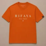 Tshirt Orange rouille