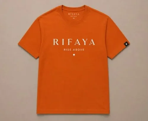 Tshirt Orange rouille